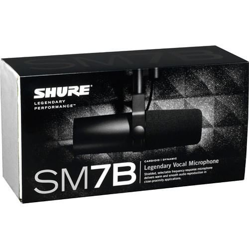 Micrófono Shure Sm Sm7b Dinámico Cardioide Negro