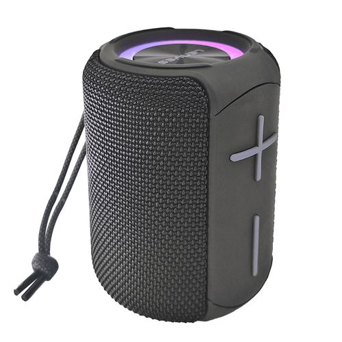 Parlante Bluetooth Portátil LENYES S826 Sonido Potente 6W, Luces RGB, Resistente al Agua IPX6, TWS,