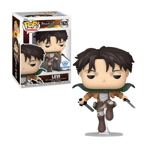 Funko Pop Attack on Titan - Levi exclusivo Funko Shop #1625