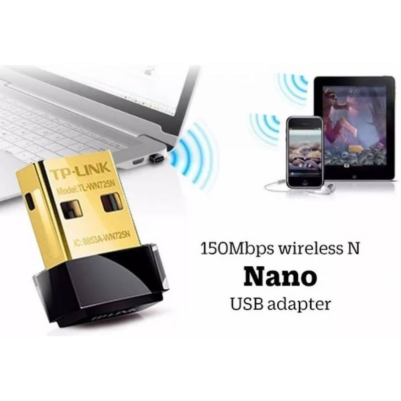 Adaptador-Inalambrico-Nano-USB-N-Tp-link-TL-WN725N-150-Mbps