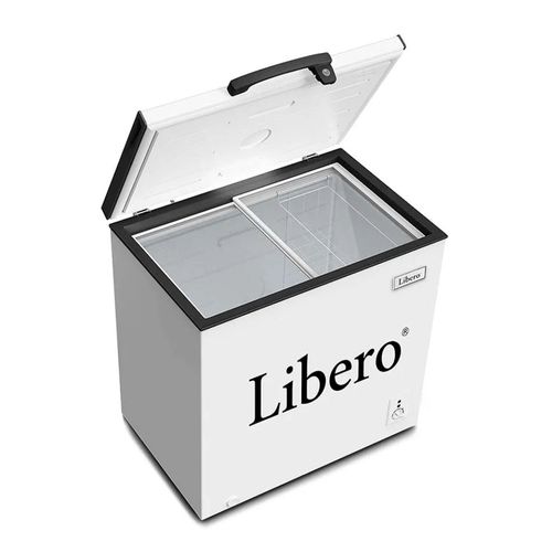 Congelador Horizontal Libero 142 L con Puerta de Vidrio Interna - LFH-151V (MUNDO ELECTRONICO)