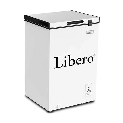 Congelador Horizontal Libero LFH-101 de 99 L - Blanco con Cerradura y Control Manual (MUNDO ELECTRON