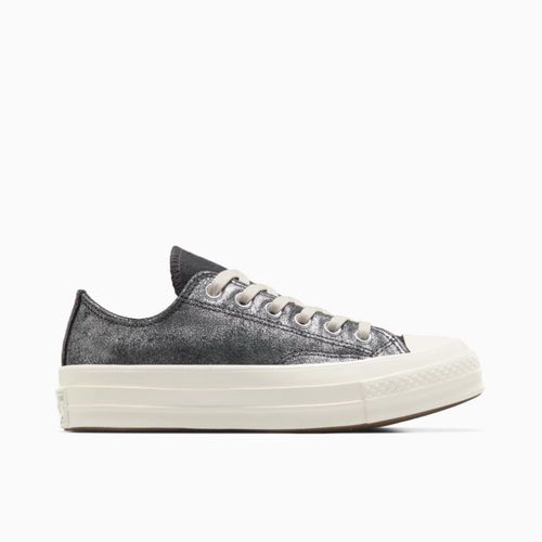 Zapatillas Urbanas Converse Mujer Chuck 70 Suede Shimmer A10379C Grafito