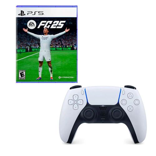 FC 25 + Mando DualSense Blanco PlayStation 5