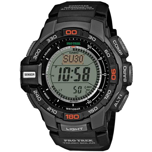 Reloj Casio Pro Trek PRG-270-1 Solar Triple Sensor Digital Luz LED.
