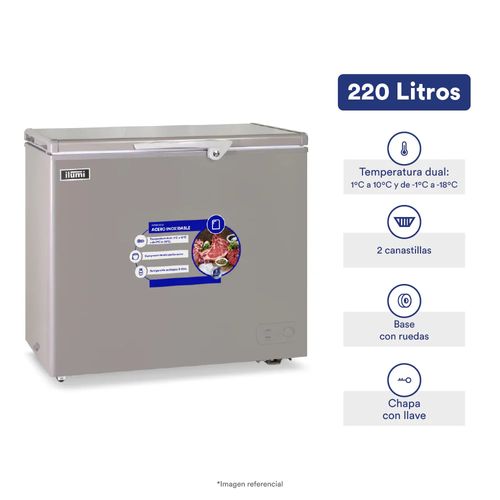 Congelador Ilumi 220L TFI-2200DG (MUDNO ELECTRONICO)