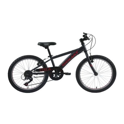 Bicicleta Goliat Para Niño Colca Grafito Aro 20  Rojo