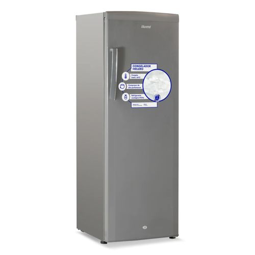 Congelador Vertical Ilumi TF-3100H - 310 Litros con Temperatura de hasta -24°C y Chapa con Llave (MU