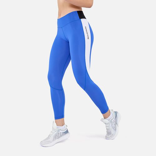 Leggins New Athletic Dania Azulino Con Blanco Mujer