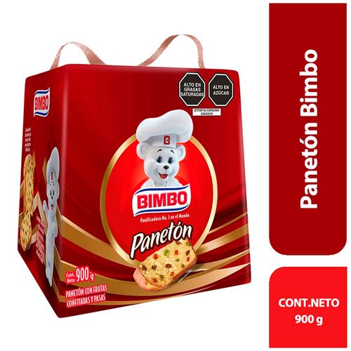 Panetón BIMBO Caja 900g