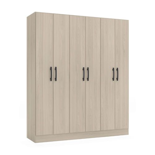 Ropero Bali 6 Puertas MDP Almendra Orange