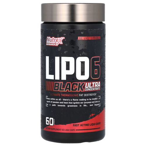 Quemador Nutrex Lipo 6 Black Ultra Concentrate 60 caps