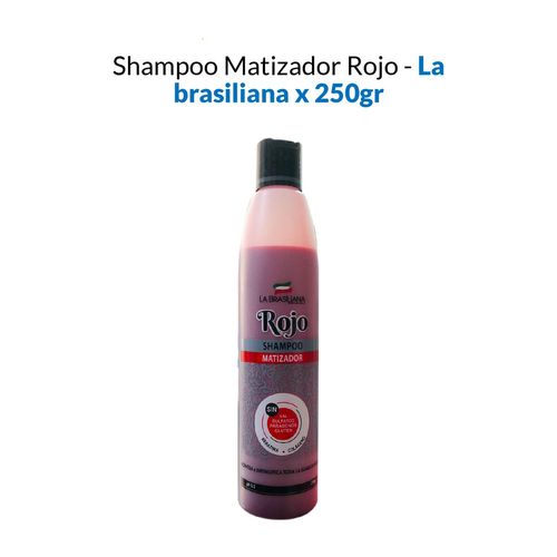 Shampoo Matizador Rojo La Brasiliana 250Gr