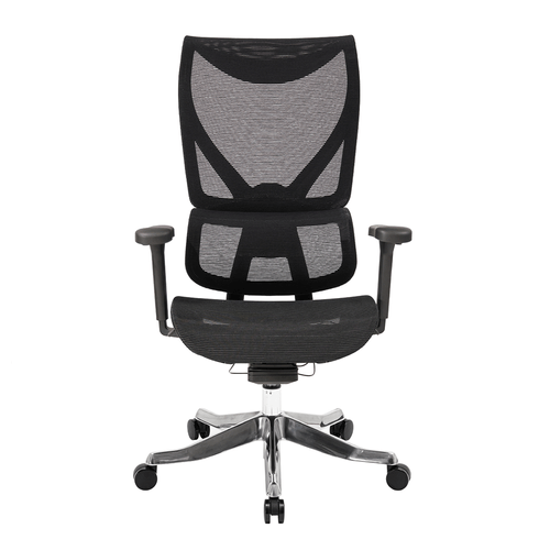 Silla de oficina Luna Color Black Gerencial Ergonómica