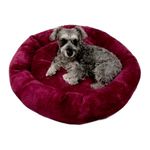 Cama-Para-Perros-y-Gatos-Donut-Lite-Guinda-Talla-L----MD