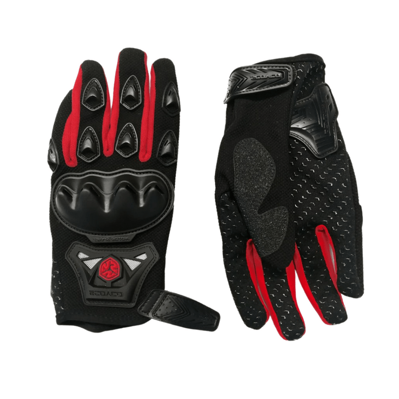 GUANTES-ANTIDESLIZANTES-MOTOCICLISTAS-SCOYCO-MC29-TALLA-L-ROJO