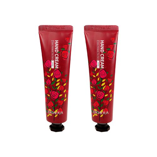 Crema De Mano De Rosa Bioaqua 30Gr 2 Unid