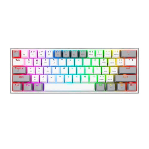 Redragon - Teclado Fizz Pro K616 RGB Wireless Switch Red White-Grey Español