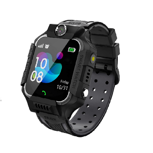 Smart Watch Niños Q19 Con Chip Llamadas, Rastreo Y Cámara - Negro