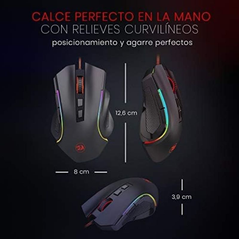 Redragon---Mouse-Griffin-M607-RGB-7-Botones-Programables---Black