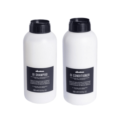 Davines Oi Pack XL belleza absoluta Shampoo 1000ml + Acondicionador 1000ml