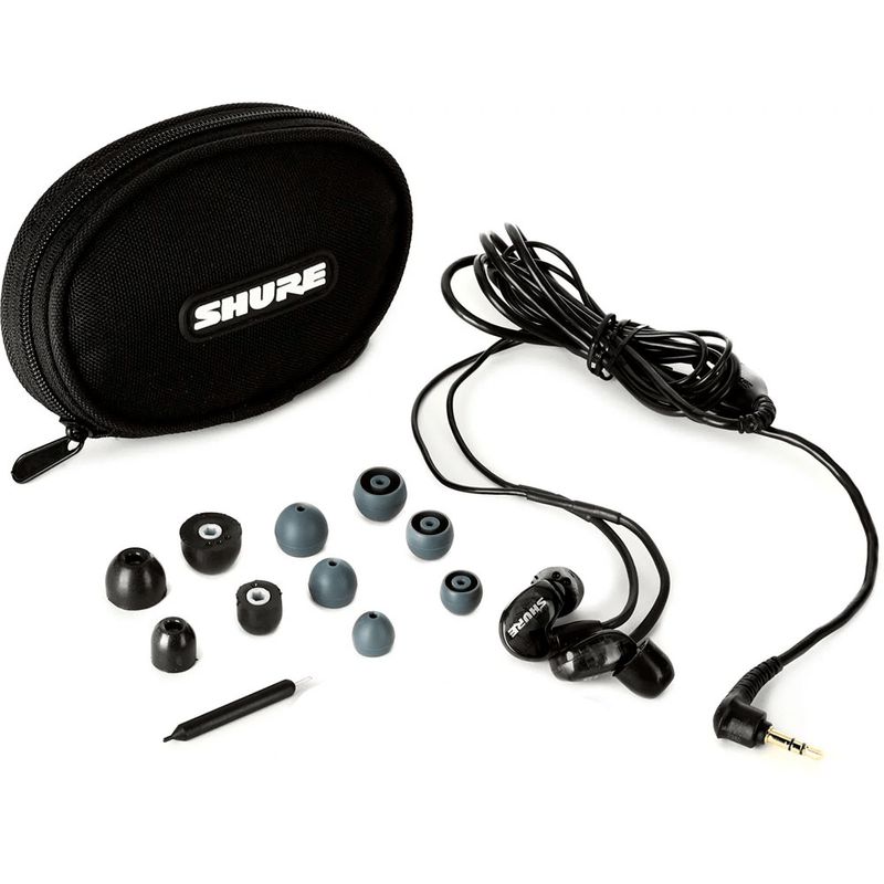 Shure-Se215-k-Audifonos-Con-Aislamiento-De-Sonido-Negro