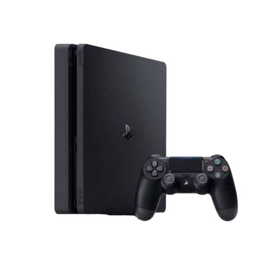 consola ps4 slim 1tb negro + 01 mando reacondicionado