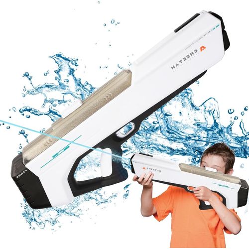 Pistola De Agua Eléctrica Para Niños y Adultos Blanco