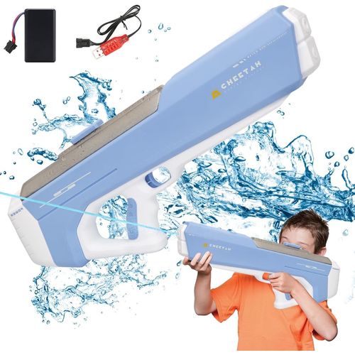 Pistola De Agua Eléctrica Para Niños y Adultos Azul