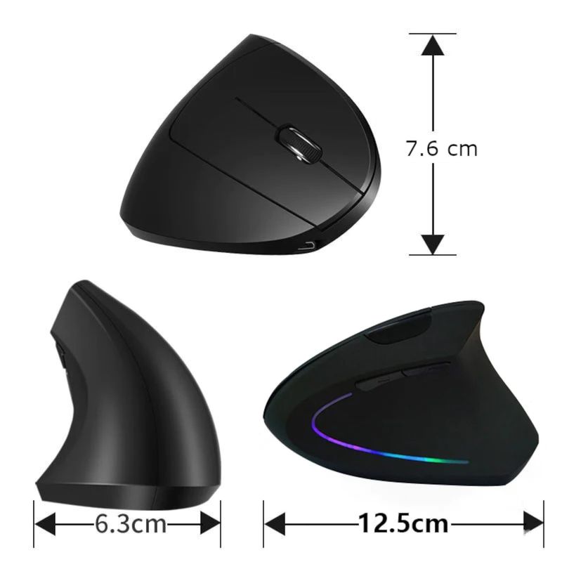 MOUSE-VERTICAL-INALAMBRICO-ERGONOMICO-CON-LUZ-LED-RECARGABLE