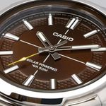 Reloj-Analogo-Casio-Original-Regular-MTP-RS100D-5A-Hombre-Acero-Plateado-Marron