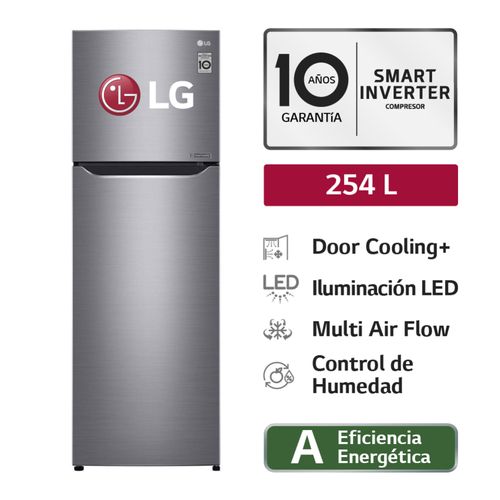 REFRIGERADORA LG TOP FREEZER NO FROST GT29BPPDC (MUNDO ELECTRONICO)