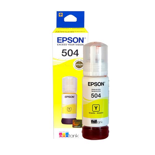 BOTELLA DE TINTA EPSON T504420 AMARILLO