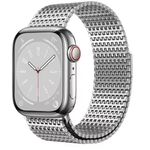 Correa-Milanese-Loop-Malla-de-Acero-Inoxidable-para-Apple-Watch-Plata-42-44-45-49mm