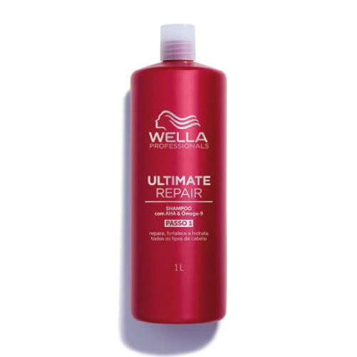 Wella Ultimate repair shampoo reparador para cabello dañado 1000ml