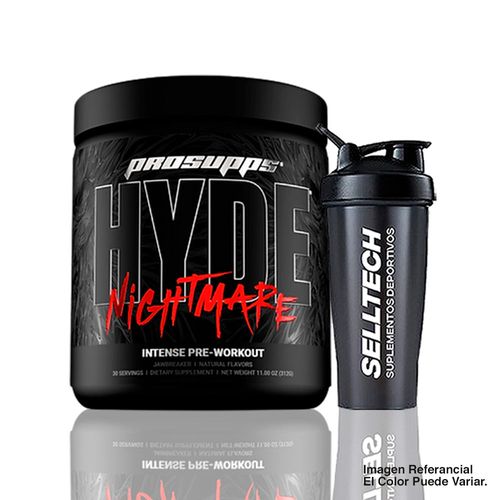 Pre entreno Prosupps Hyde Nightmare 30 serv Blood Berry + Shaker