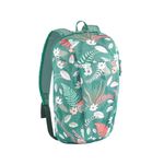 Mochila-Quechua-Arpenaz-Original-NH100-Senderismo-10-L-Color-Verde-Estampado-Floral