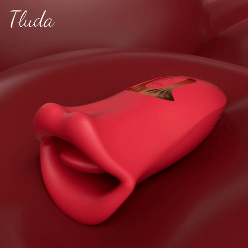 VIBRADOR CON FORMA DE LENGUA PARA SUCCION DE CLITORIS TLUDA RF08 SILICONA SANLLO IMPORT