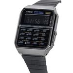 Reloj-Digital-con-Calculadora-Casio-Original-Retro-CA-500WEGG-1B-Acero-Gris