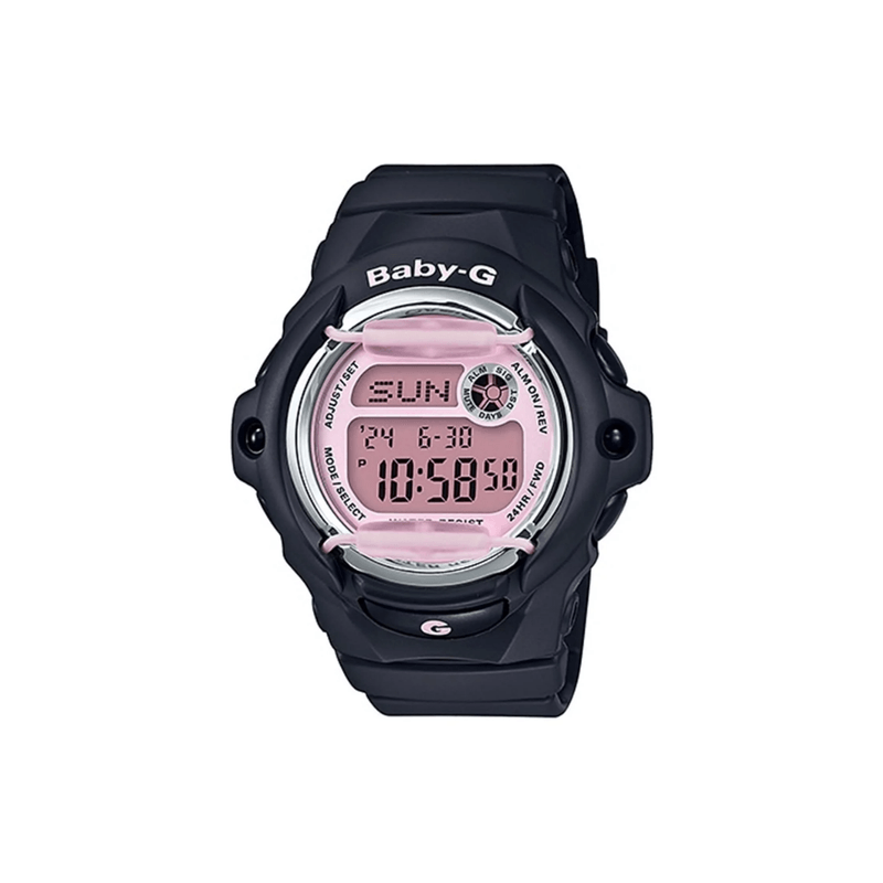 Reloj-Digital-Casio-Original-Deportivo-Baby-G-BG-169M-1D-Mujer-Resina-Negro-Rosa