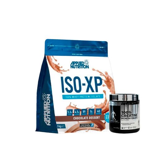 Proteína Applied Nutrition ISO-XP 1kg Chocolate + Creatina 300gr