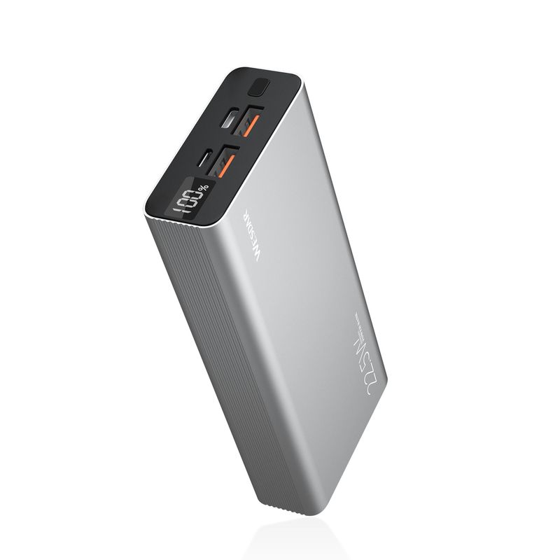 Wesdar---Power-Bank-20000mAh-PD225W-Aluminio-Pantalla-Digital---Gris