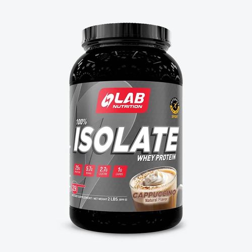 Proteina Isolatada Lab Nutrition Isolate 2lb Cappuccino