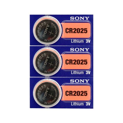 Pilas Sony Litio CR2025 (Pack x3)