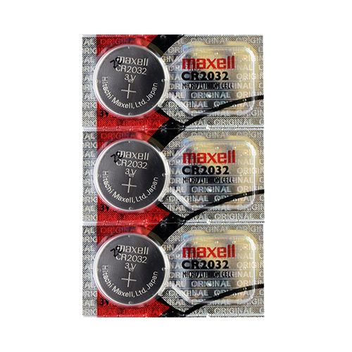 Pilas Maxell Litio CR2032 (Pack x3)