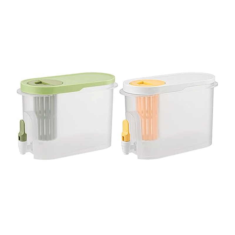 Dispensador-de-Bebidas-con-Filtro-y-Grifo-de-Plastico-Verde-39L