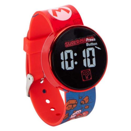 Reloj Led para niños Mario Bross