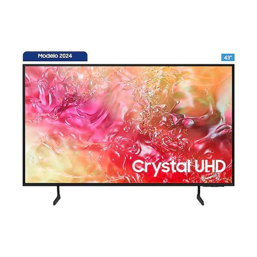 Televisor Samsung 43'' 4K Ultra HD Crystal UHD UN43DU7000GXPE - Smart TV con Tizen (MUNDO ELECTRONIC