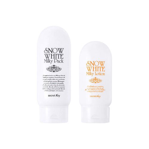 Snow White Milky Pack 200gr + Snow White Milky Lotion 120gr