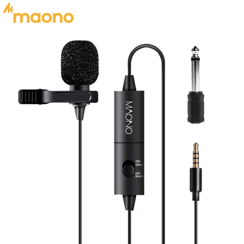 Micrófono de solapa Maono AU-100 3.5 mm, 6 m